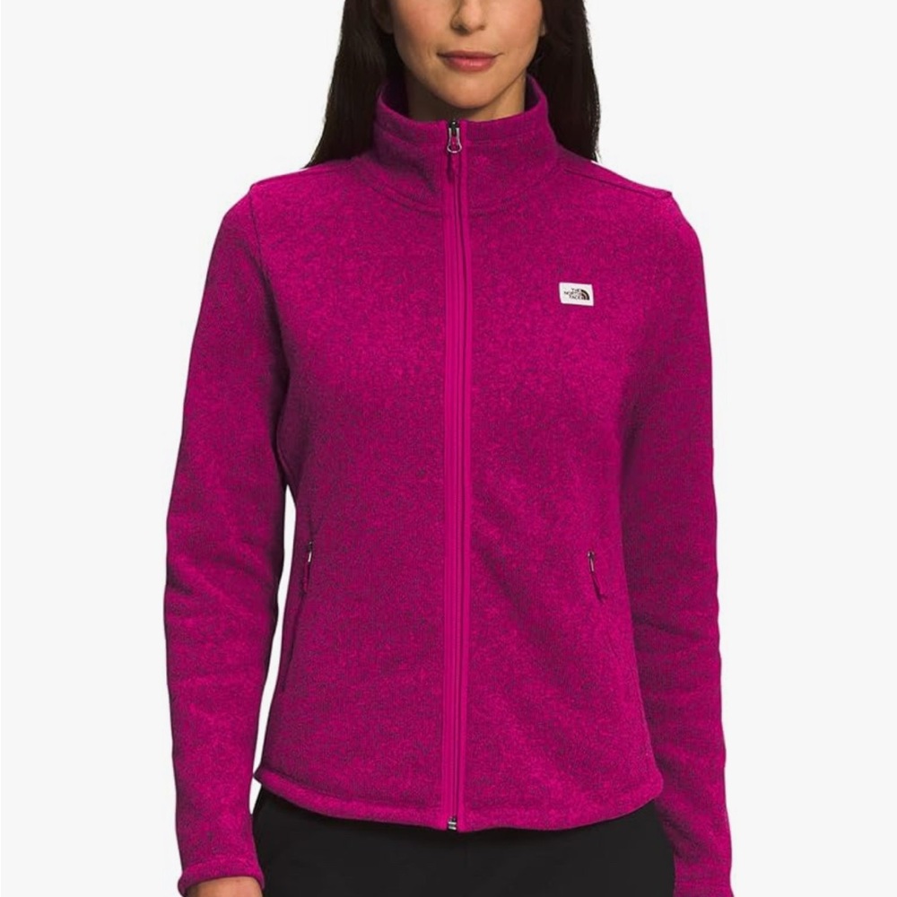 The North Face Women's Crescent Full Zip, Pikes Pink‎ Heather, XS